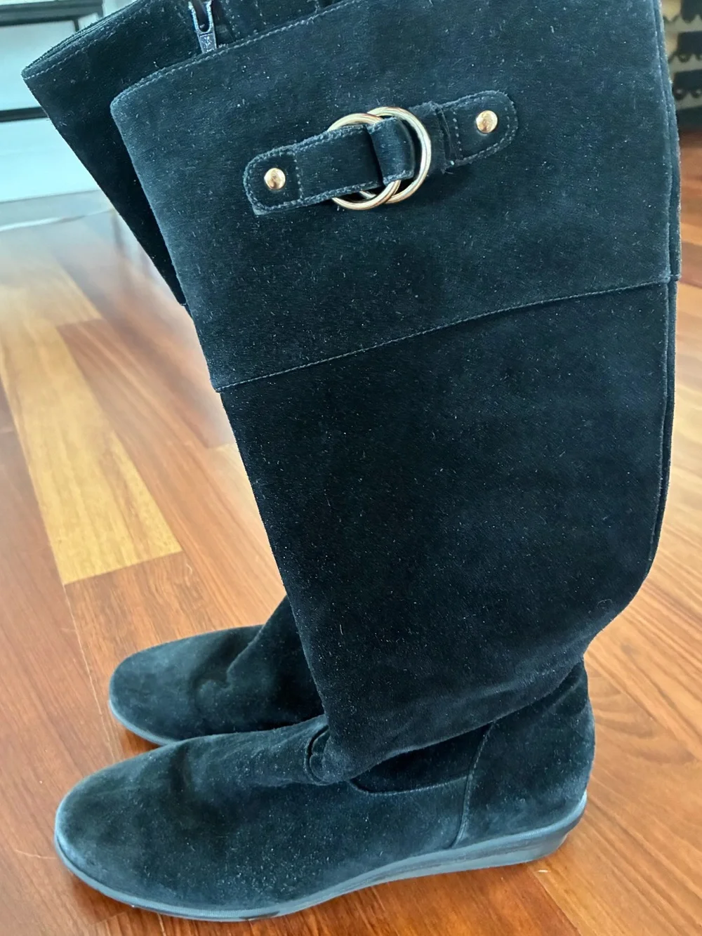 Cole Haan Nike Air waterproof black boot Size 9.5